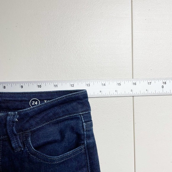 Kate Spade Saturday The Skinny Jean Medium Wash Size 24 Denim Low Rise Cotton - Picture 8 of 11